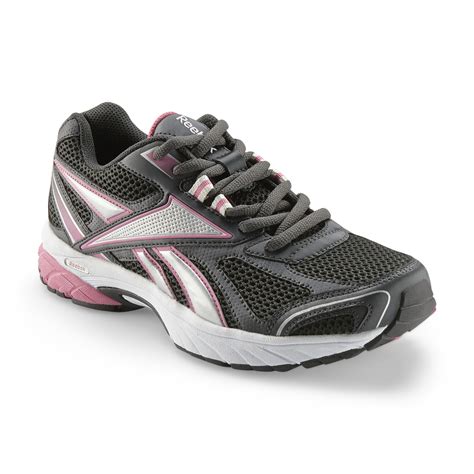 Reebok Women's Pheehan Running Athletic Shoe - Black/Pink Wide Width - Shoes - Women's Shoes ...