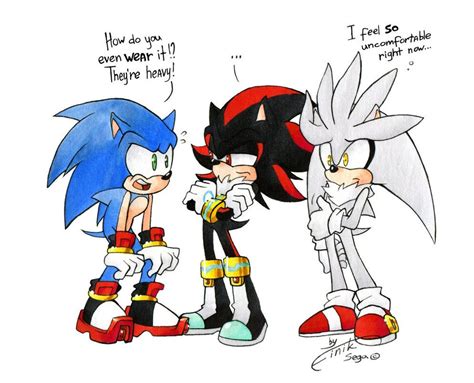 Hedgehog Trio Clothes Swap! by FinikArt on DeviantArt | Sonic, Sonic heroes, Sonic the hedgehog