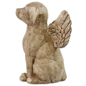 Personalized Dog Angel Memorial Figurine, Custom Memorial Pet Dog Statue, Engrave Dog Memorial ...