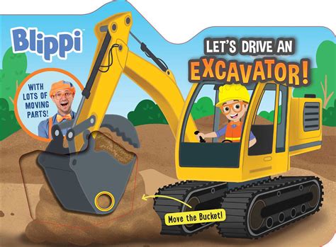 Blippi: Let's Drive an Excavator! | Book by Editors of Studio Fun International | Official ...