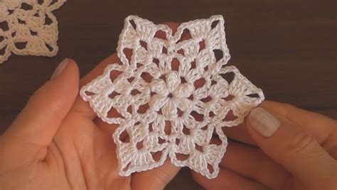 Classic Snowflake Motif Crochet Pattern