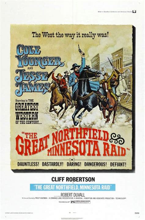 The Great Northfield Minnesota Raid Movie Poster (#2 of 2) - IMP Awards