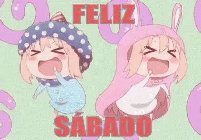 Feliz Sabado Kawaii Umaru Doma Laughing GIF | GIFDB.com