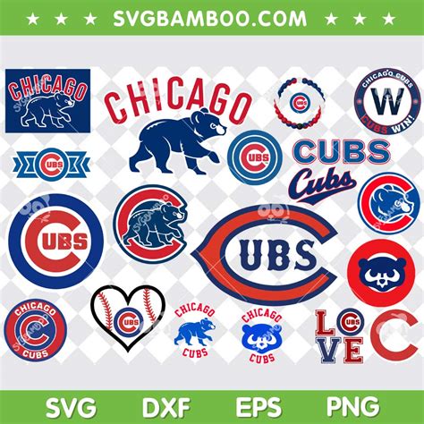 Chicago Cubs SVG Bundle