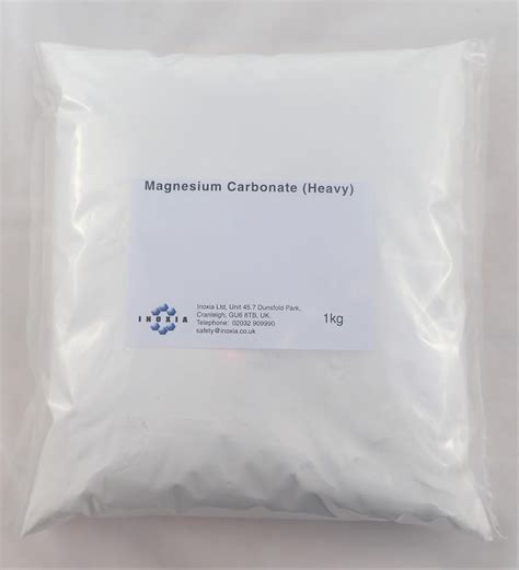 Buy Magnesium Carbonate at Inoxia Ltd