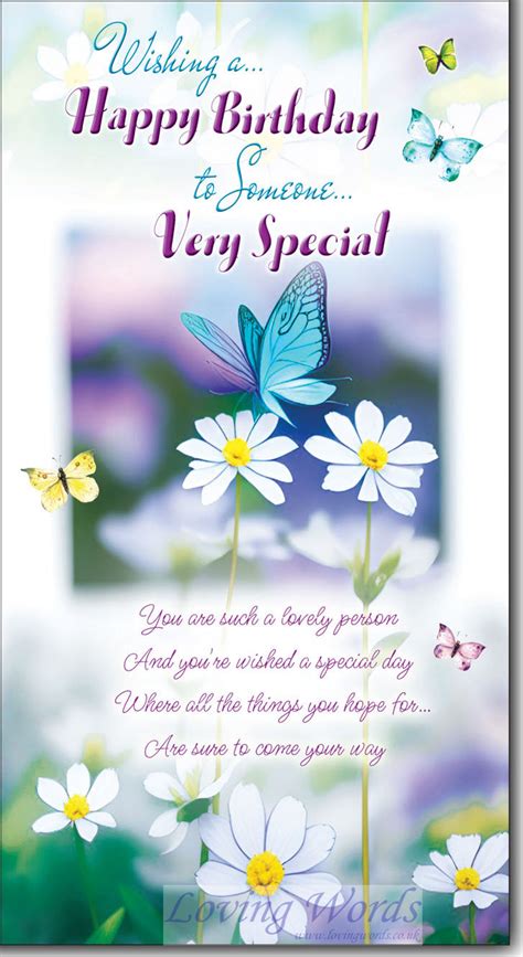 Someone Special Birthday (F) | Greeting Cards by Loving Words