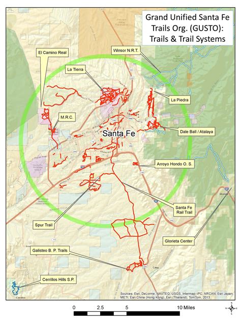 Santa Fe National Forest Trail Map - Maps For You