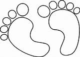 Printable baby feet template  Keski sketch template