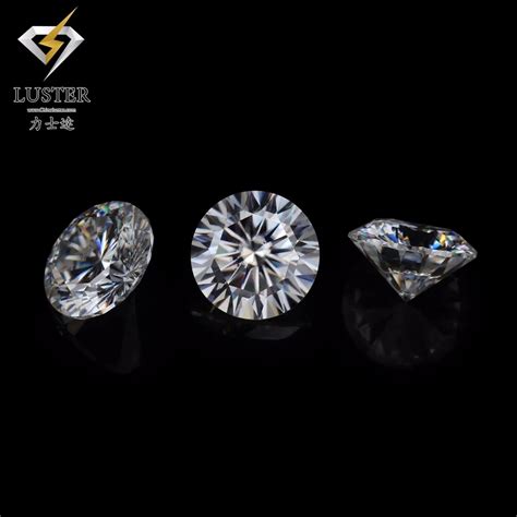 Best Quality Moissanite Round Brilliant Cut D/e/f Color White From Professional Moissanite ...