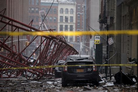 Major crane collapse in New York City