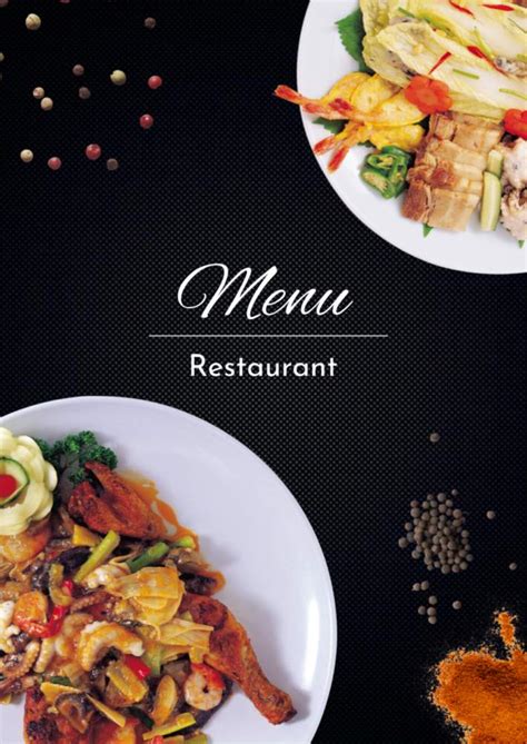 Free Restaurant Menu Template For Google Docs