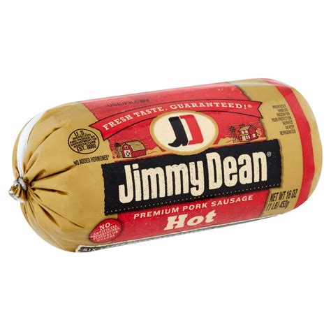 Jimmy Dean Hot Premium Pork Sausage, 16 oz - Walmart.com - Walmart.com