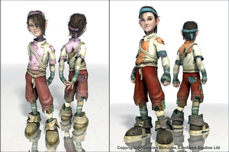 Fable 2 In game kid assets by OmenD4 on DeviantArt