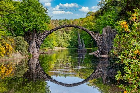 Rakotzbrücke - Kromlau Foto & Bild | landschaft, natur Bilder auf ...