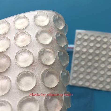 Self-Adhesive Rubber Feet Bumpon Clear Adhesive Dots 12X4mm - China Clear Adhesive Dots and Self ...