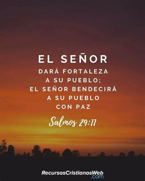 Versículos Bíblicos de Bendición - Salmos 29:11 | Versículos bíblicos, Versículos de la biblia ...