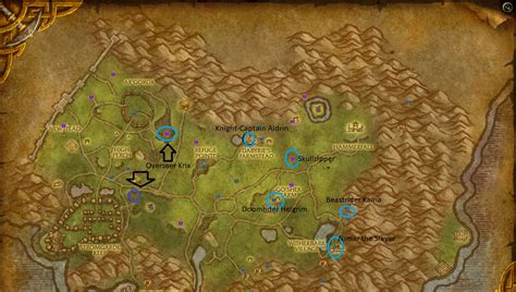 Guide to all Arathi Highlands Warfront mount drops (Including map!) (World of Warcraft)