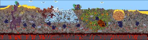 terraria - Where is Corruption chasm or any corruption area? - Arqade
