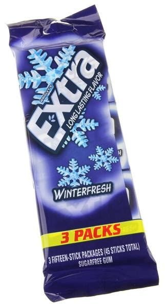 Wrigley's Extra Long Lasting Flavor Winterfresh Gum 3Pk | Hy-Vee Aisles Online Grocery Shopping