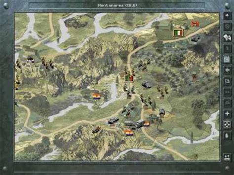 Panzer General II - First Campaign Scenario - YouTube