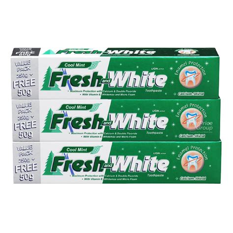 Fresh & White Toothpaste - Cool Mint | NTUC FairPrice