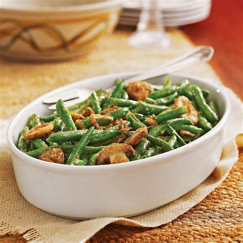 Green Beans with Mushrooms Recipe from H-E-B