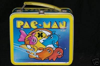 vintage 1980 Pac Man lunch box | #30785351