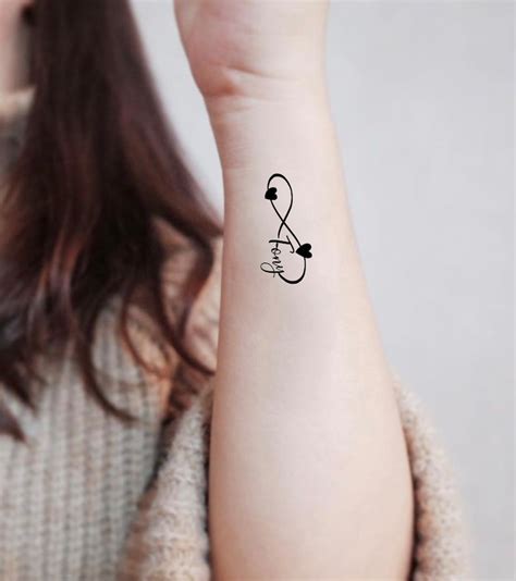 Custom Infinity Symbol Tattoo Design Digital File PNG - Etsy