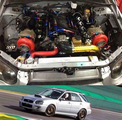 What ? An LS Twin Turbo Powered Subaru ? | Twin turbo, Cars trucks, Gm car