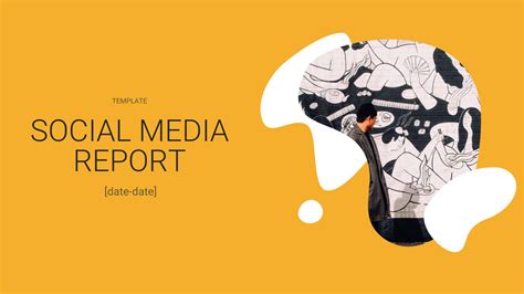 Social Media Report Template Powerpoint