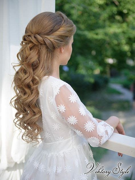 14 Best Children's wedding hair ideas | flower girl hairstyles, kids ...