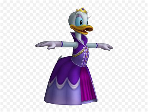 Playstation 2 - Kingdom Hearts Daisy Duck The Models Daisy Kingdom Hearts Png,Daisy Duck Png ...