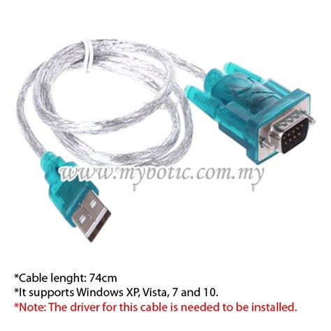 USB to Serial RS232 Converter Cable