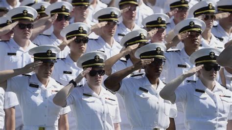 US Naval Academy celebrates record graduation rate Video - ABC News