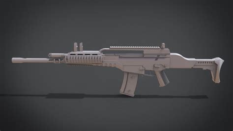 M8A1 Rifle 3D printable model | CGTrader