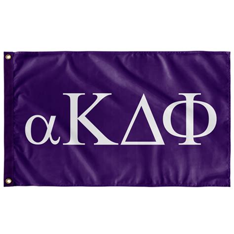 alpha Kappa Delta Phi Sorority Letter Flag - Design Your Own Soroirty ...