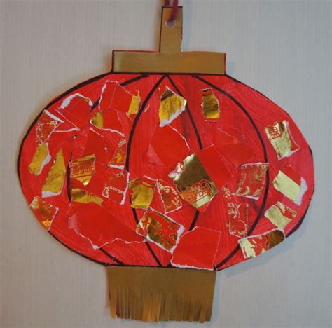 recycled paper chinese lantern for chinese new year - makes a great festive bunting! Chinese New ...