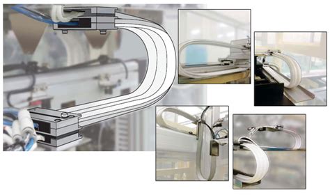 TSUBAKI Power Transmission Products Information Site Applications Cable Carriers (CABLEVEYOR ...