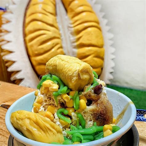 Cendol Mix Durian in Cup Malaysia Shoap Stock Image - Image of durian, cendol: 169221541