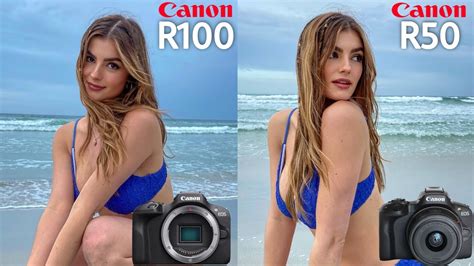 Canon Eos R100 VS Canon Eos R50 Camera Test - YouTube