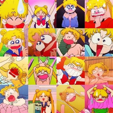 Usagi funny faces | Sailor moon usagi, Sailor chibi moon, Sailor moon character