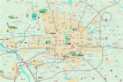 Beijing City Map - Beijing China • mappery