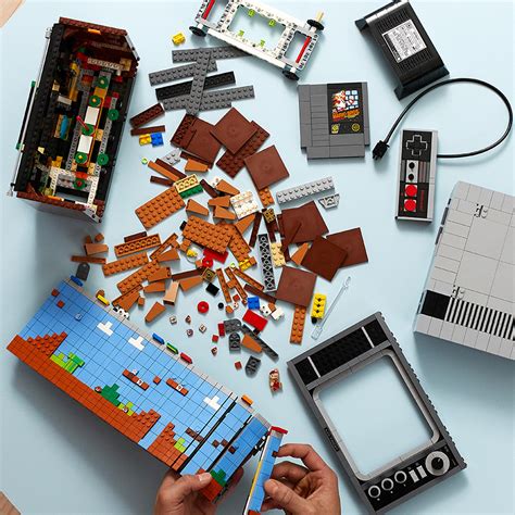 LEGO released a nintendo NES set and it's nostalgia at its best