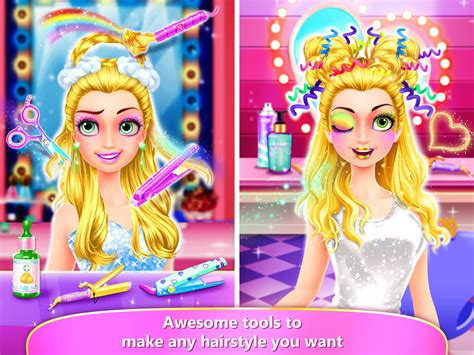 Rainbow Hair Salon - Dress Up APK for Android Download