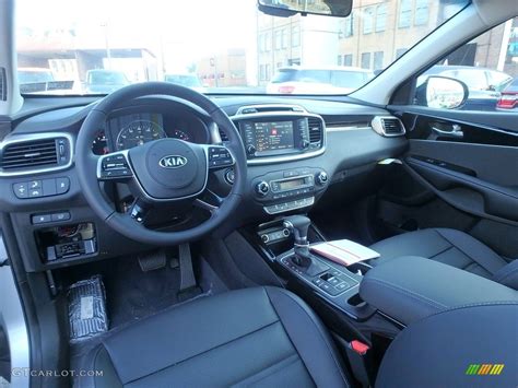 Satin Black Interior 2019 Kia Sorento EX V6 AWD Photo #135241758 | GTCarLot.com