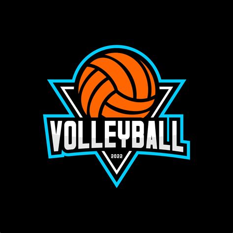 VOLLEYBALL LOGO DESIGN 20255325 Vector Art at Vecteezy