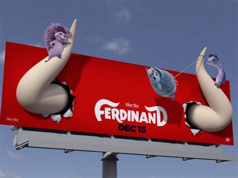 Ferdinand: 3D Billboard • Ads of the World™ | Part of The Clio Network