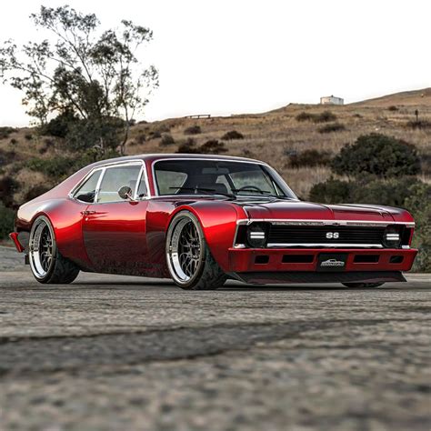 Digital Chevy Nova SS Restomod Shows Muscle Cars Aren’t Afraid of Refined Colors - autoevolution