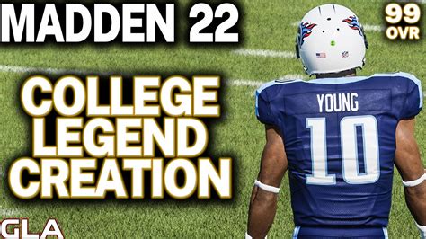 Madden 22 - QB Vince Young Creation College Football Legend Texas Longhorns - Win Big Sports