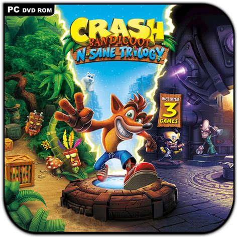 Crash Bandicoot N. Sane Trilogy Icon by Kiramaru-kun on DeviantArt